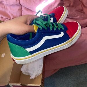 Color block Vans